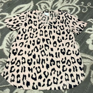 Sew in love cheetah print top. Super soft and stretchy. Like new.